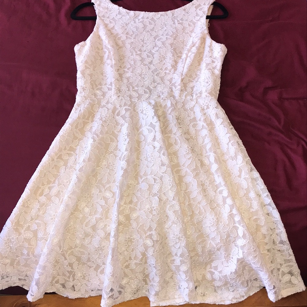 Cream lace Dress